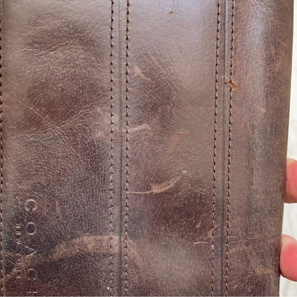 Coach vintage brown leather Tribeca - Picture 11 of 11